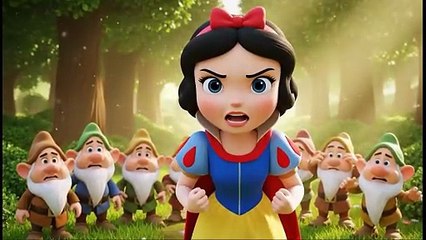 Snow White & The Seven Dwarfs NEW Adventure | 90-Second Magical Story | Kids Cartoon Fairy Tale