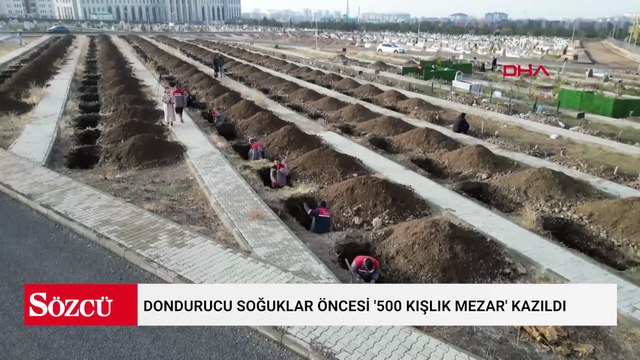 Erzurum'da korkutan manzara: Apar topar kazılan 500 mezarın nedeni ortaya çıktı!
