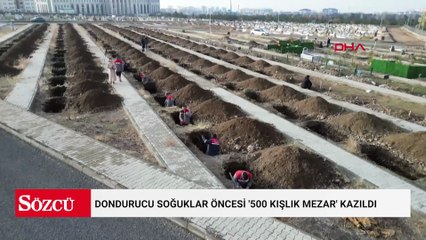 Erzurum'da korkutan manzara: Apar topar kazılan 500 mezarın nedeni ortaya çıktı!