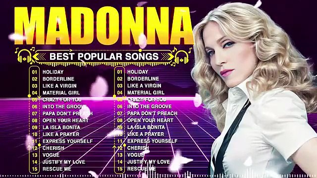 Madonna Greatest Hits Playlist Madonna Best Music Collection~ Madonna Greatest Full Album #madonna