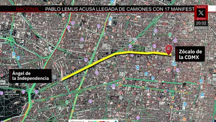 ¿Cuál será la ruta que seguirá de nueva la marcha de la Generación Z en 20 de noviembre?