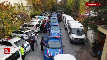 Polis ve jandarmadan eş zamanlı 'şafak' operasyonu