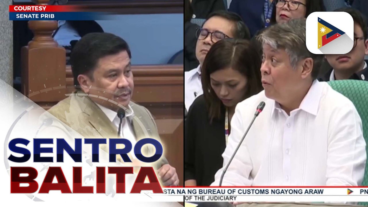 Sen. Estrada at Sen. Pangilinan, nag-debate kaugnay sino ang mas mataas sa impeachment court at Supreme Court | ulat ni Louisa Erispe