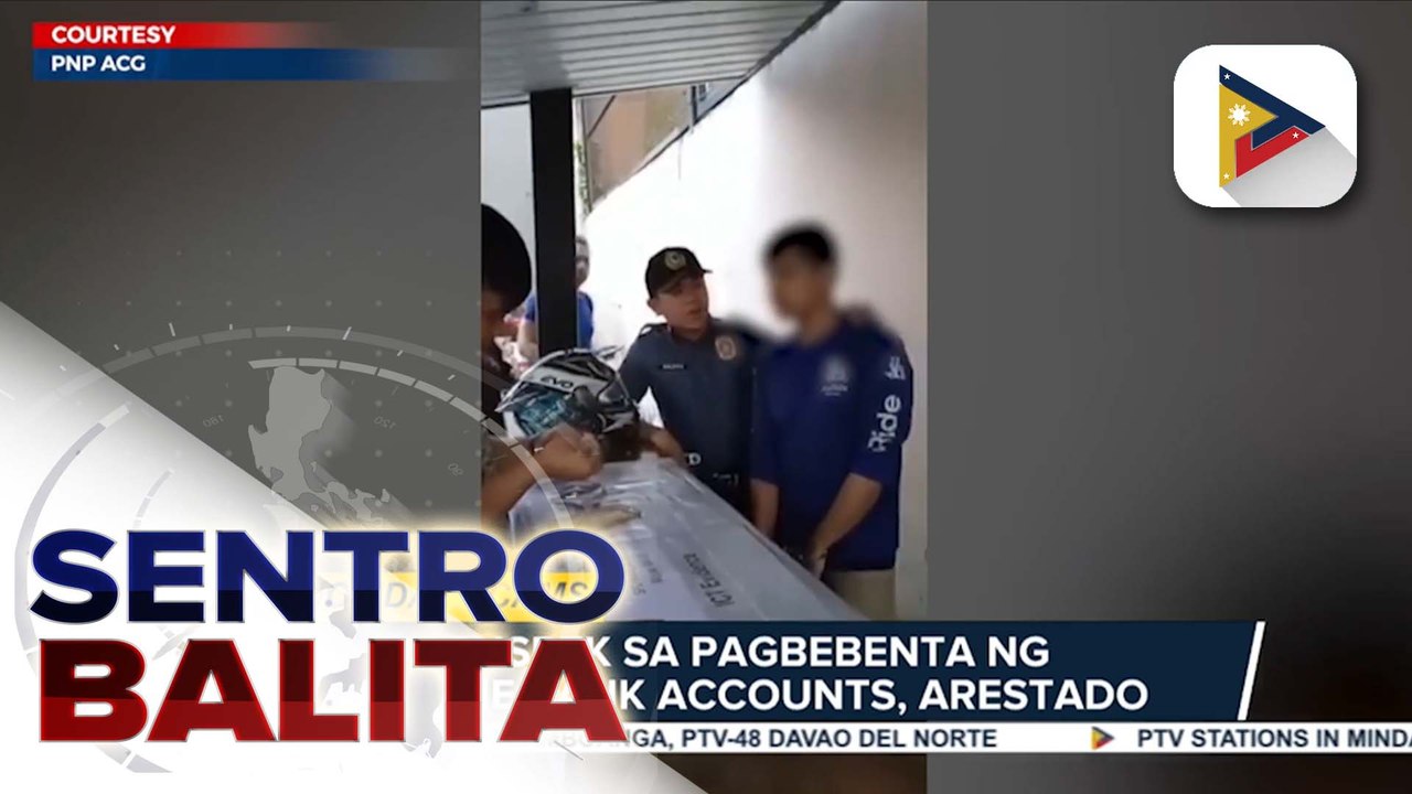 Suspek sa pagbebenta ng online bank accounts, arestado; PNP, paiigtingin pa ang aksyon vs. scams tuwing holiday season | ulat ni Ryan Lesigues