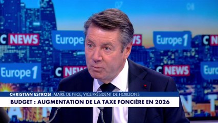 Christian Estrosi : «Je refuse toutes les augmentations de taxes»