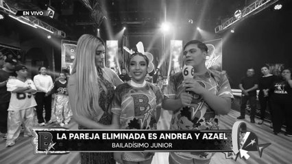 Andrea y Azael, la pareja eliminada de la noche