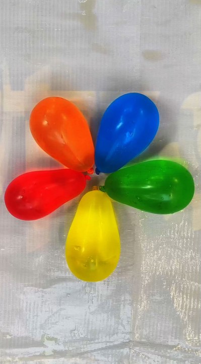 Mini Water Balloons Popping Reverses Satisfying Kids