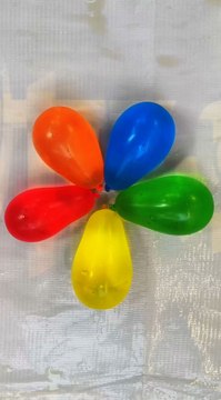 Mini Water Balloons Popping Reverses Satisfying Kids