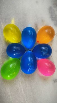 Mini Water Balloons Popping Reverses Satisfying Kids Videos