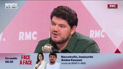 Amine Kessaci: "Je ne peux pas avoir peur après ce qu'ils ont fait à mon frère (...) C'est une lutte à mort qui est engagée"
