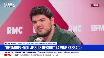 Narcotrafic: "Arrêtons les discours et passons à l'action", assène Amine Kessaci à l'attention des politiques