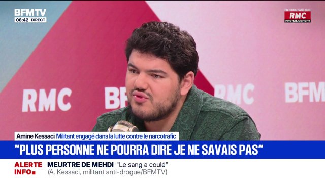 Narcotrafic: Toutes les personnes qui sont amenées à prendre la parole sont menacées , affirme Amine Kessaci