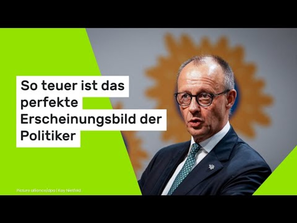 Von Baerbock bis Söder: So teuer ist das perfekte Politiker-Erscheinungsbild