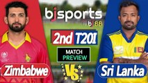 Sri Lanka vs Zimbabwe 2025 | SL vs ZIM 2nd T20I Match Preview |