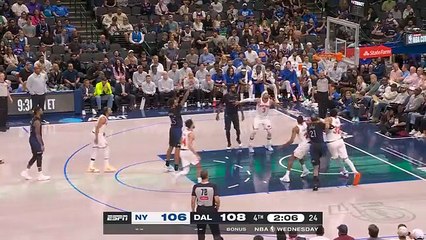Final 5:44 wild eding  knicks vs mavericks | November 19,2025
