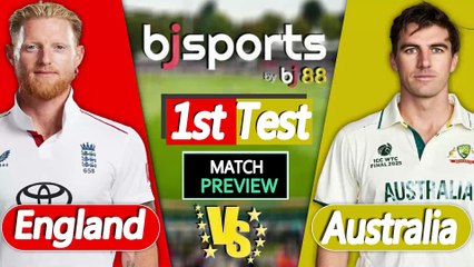 The Ashes 2025-26 | Australia vs England 1st TEST Match Preview |