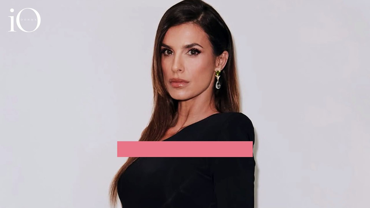 Elisabetta Canalis, l'abito cut-out "furbetto" che seduce Los Angeles