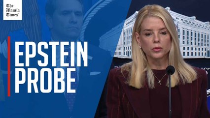 Pam Bondi promises 'maximum transparency under the law' on Epstein probe