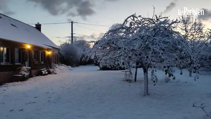 Neige : des flocons ce jeudi matin en Normandie et dans le Grand Est, d’autres attendus dans la journée en Île-de-France