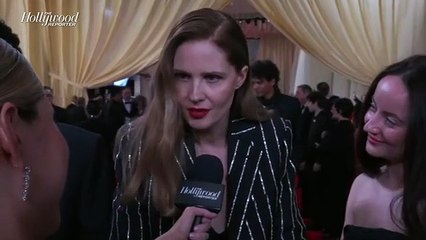 Justine Triet Shares How It Was Working With Messi the Dog From 'Anatomy of a Fall' at the Oscars | THR Video