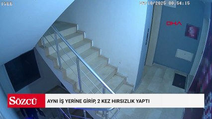 Aynı iş yerine girip, 2 kez hırsızlık yaptı; 'Saklanacak yer arıyordum ancak şeytana uydum' dedi