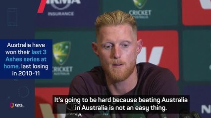 Stokes aiming to create 'history' ahead of first Ashes Test