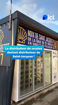 Pour l'hiver, le distributeur automatique de moules... devient distributeur de Saint-Jacques