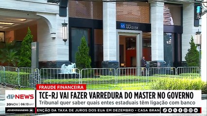 TCE-RJ investiga movimentações do estado com Banco Master