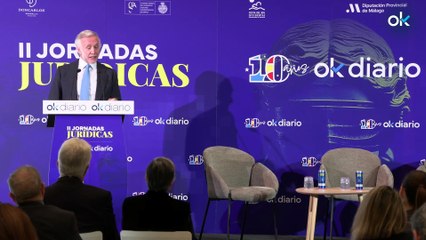 Eduardo Inda en las II Jornadas Jurídicas de OKDIARIO: "Franco se ha convertido en el ídolo de Sánchez"