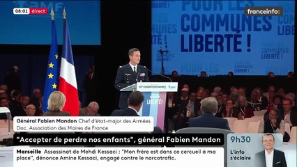 "Accepter de perdre nos enfants" : les propos du chef d’état-major font polémique