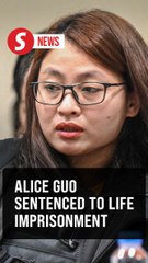Ex-Philippine mayor Alice Guo given life sentence for human trafficking