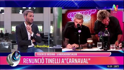 Dente fulminó a Tinelli después de su salida de Carnaval Stream