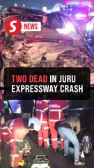 Two men killed in MPV-truck crash on North-South Expressway near Juru