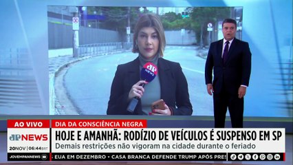 Rodízio de veículos é suspenso em SP nesta quinta-feira (20)
