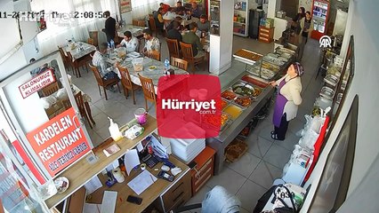 Osmaniye'de deprem anı kamerada! Panikle kaçtılar