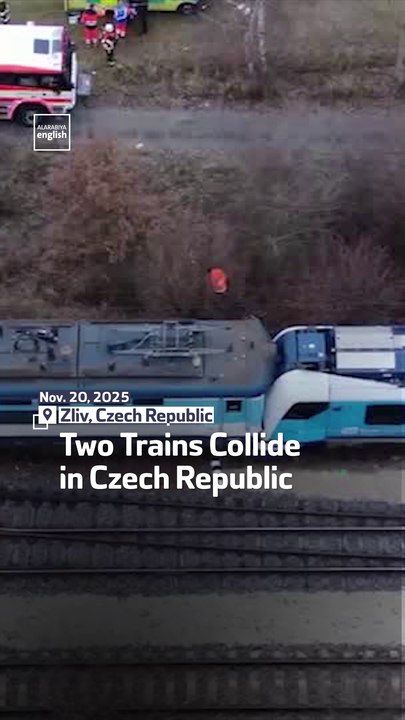 Two Trains Collide in Czech Republic