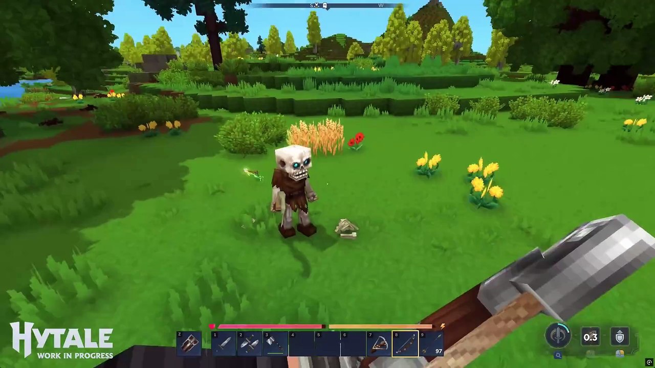 Hytale zeigt 16 Minuten Gameplay mit Stand aus 2025, macht klar, wie Erkunden und Kämpfen aussieht