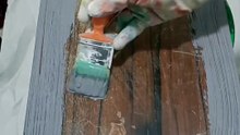 Wood  painting video