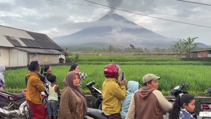 'Horrifying speed': Indonesian villagers recount ash flow following Mount Semeru's eruption