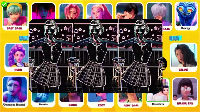 KPOP Demon Hunters in Real-Life TikTok Version + Guess KPop Demon Hunters by VOICE Quiz 🤩 Rumi, Jinu