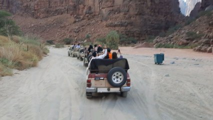“Wadi Disah: The Most Stunning Canyon in Saudi Arabia!”