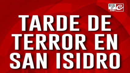 Tarde de terror en San Isidro: varios delincuentes entraron a robar a la casa de Valeria Mazza