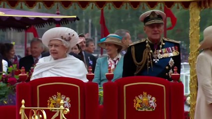 Queen Elizabeth II & Prince Philip Celebrating Their Platinum Wedding Anniversary