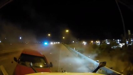 worlds best semi truck dash cam footage wrecks and crashes #52 (2025)