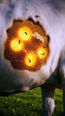 Cow Covered in Honeycomb! Shocking Honey Bee Attack & Emotional Animal Treatment