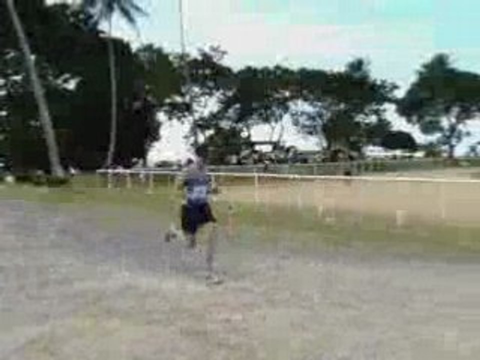 Duathlon de Poindimie l'arrivee dherve