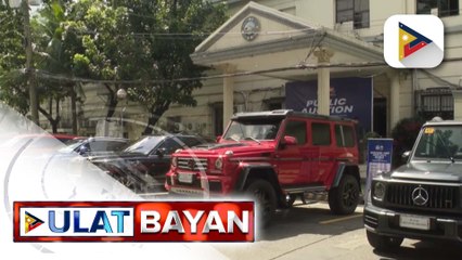 3 sa 7 luxury cars ng mga Discaya, naisubasta na | ulat ni Bernard Ferrer