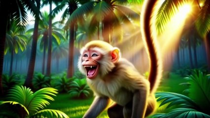 Monkey Adventure | Thief chikkro monkey | Kids Cartoon | Jungle Adventure