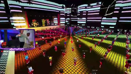 El baile de DjMaRiiO en los Squid Craft Games 4