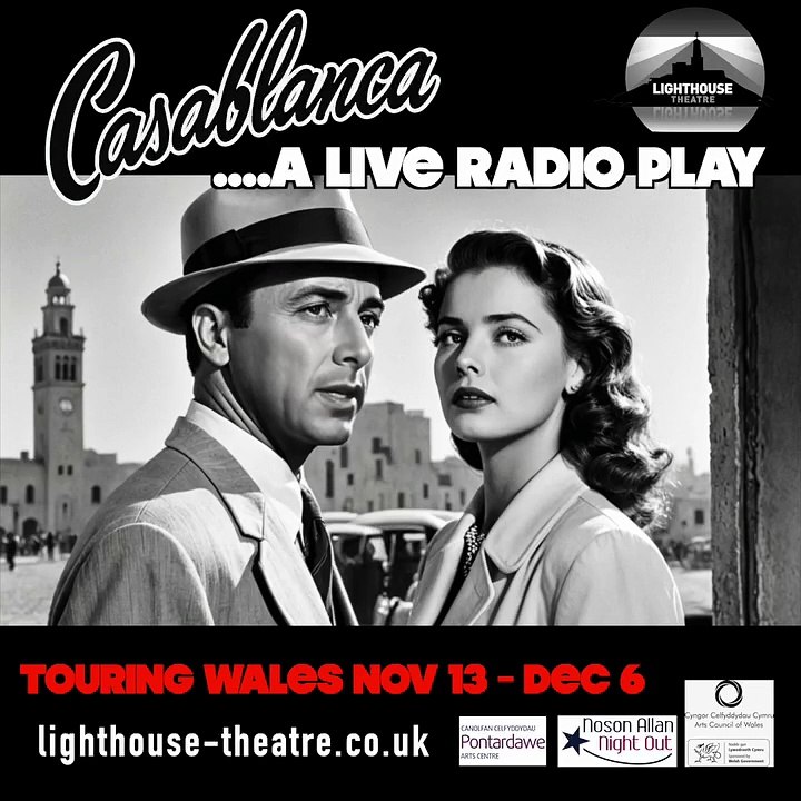 Lighthouse Theatre present radio play, Casablanca